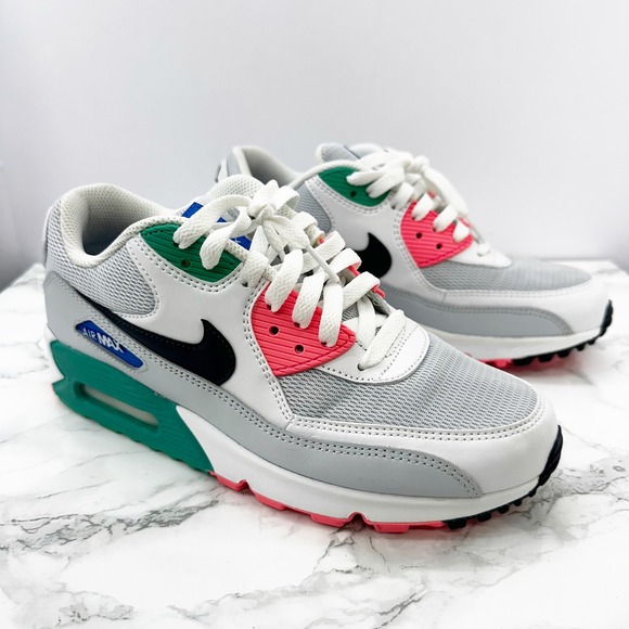 Nike Air Max 90 LTR GS 2018 "South Beach" Sneaker Watermelon Mens 7.5 - Picture 5 of 6